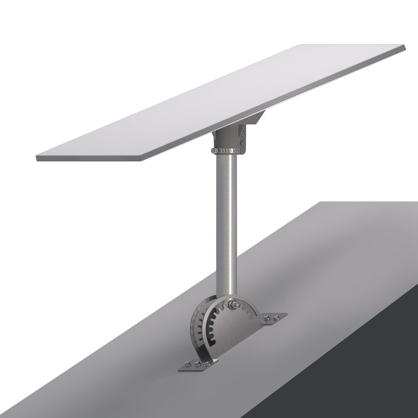 Starlink Gen 3 Roof Mount Stainless Steel Pivot Kit with Pipe Adapter for V3/V4 Standard Dish |