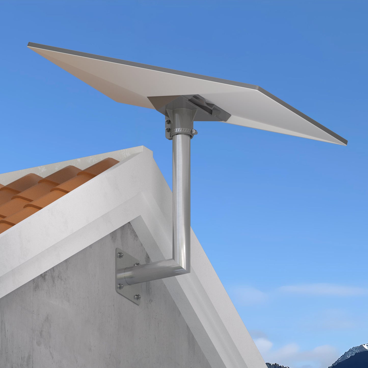 Starlink Standard Dish Gen 3 Wall Mount with Pipe Adapter